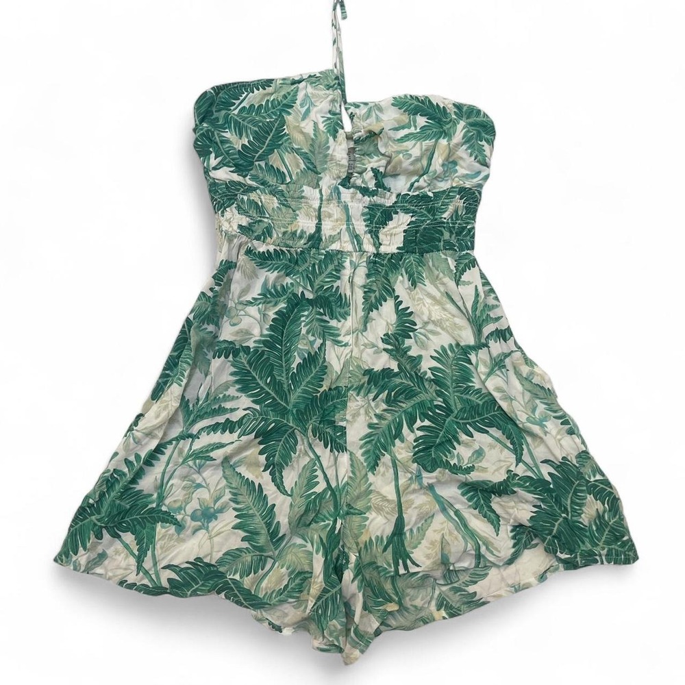 Romper boho leaf details size m